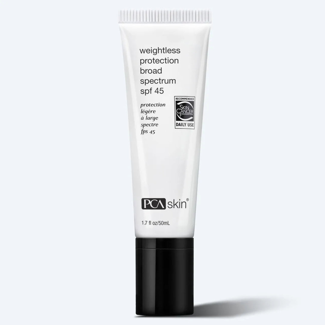 PCA Weightless Protection Broad Spectrum SPF 45